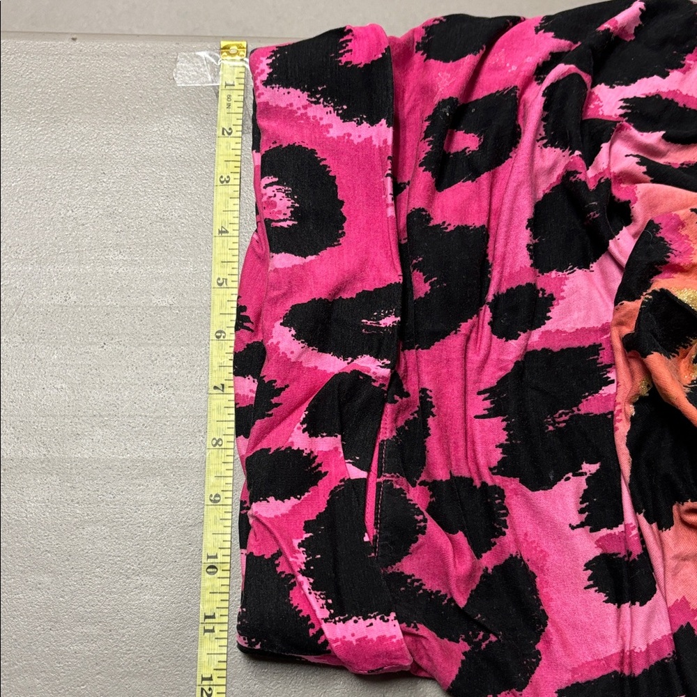 Justice Pink and Black Mini Skirt